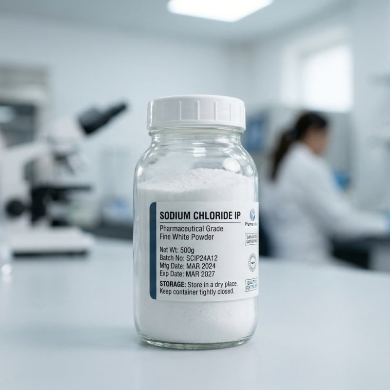 Sodium Chloride IP (Pharma Grade)